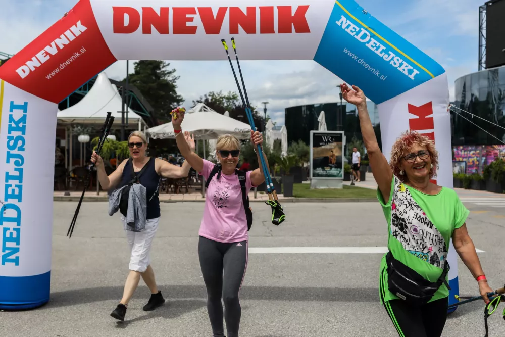 06.06.2026. - Dan nordijske hoje, rekreacijski dogodek v organizaciji družbe Dnevnik mediji d.o.o.//FOTO: Bojan Velikonja / Foto: Bojan Velikonja