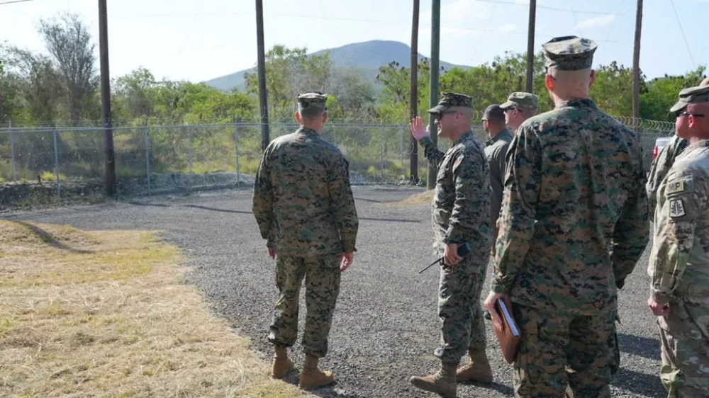 U.S. General Francis Donovan, head of U.S. Southern Command visits a location given as Guantanamo, Cuba, in this image released on May 29, 2026. U.S. Southern Command/Handout via REUTERS  THIS IMAGE HAS BEEN SUPPLIED BY A THIRD PARTY. MANDATORY CREDIT. VERIFICATION: Location and date not verified. No older version of was found posted online before May 29.