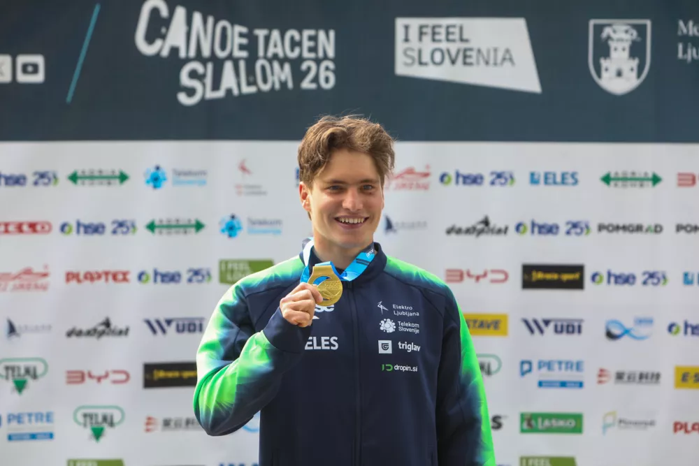  Žiga LinHočevar. 30.05.2026. Kanu Tacen 2026. Foto: Bojan Velikonja