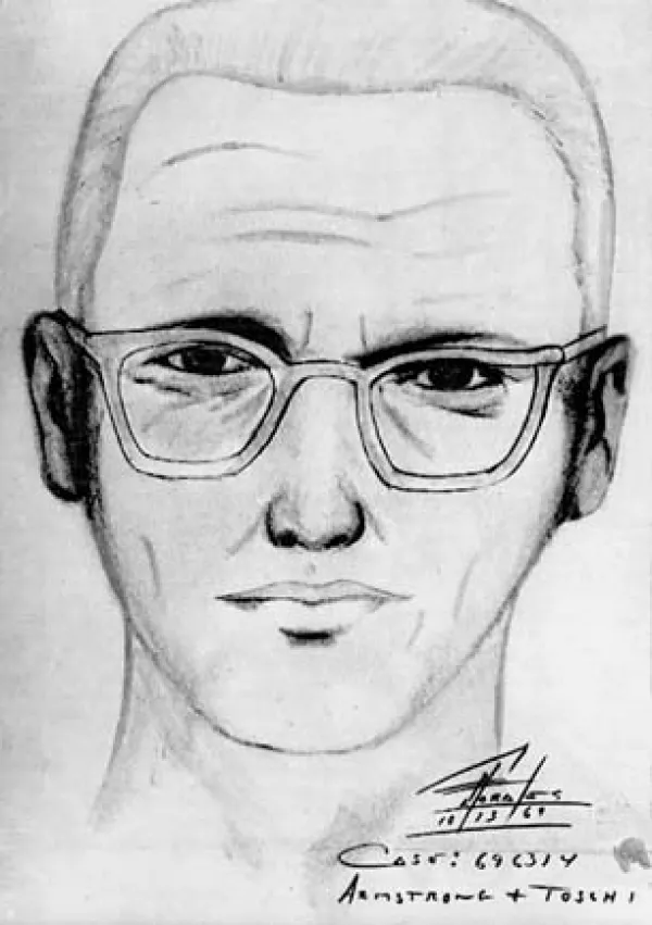 Ilustracija njegovega obraza iz leta 1969 / Foto: Sf Police Department