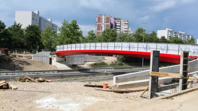 31.05.2026. Nov most za pe&scaron;ce čez severno obvoznico Dravlje.