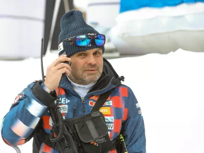 Vedran Pavlek01.03.2025 - Audi FIS svetovni pokal v alpskem smučanju Kranjska GoraFoto: Luka Cjuha