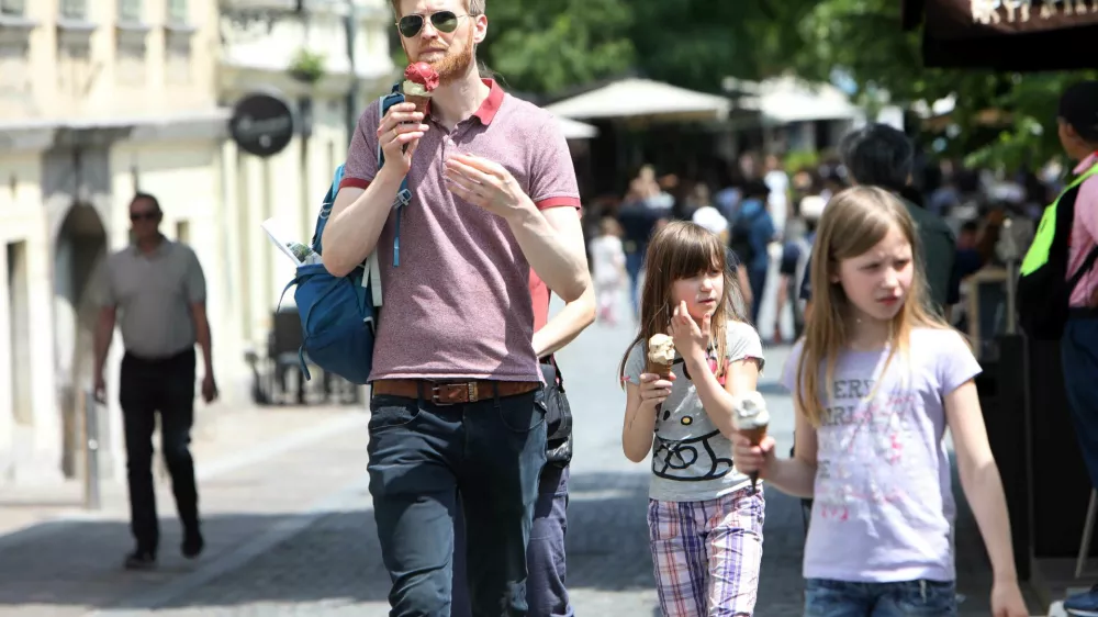 - 29.05.2023 - predpoletna reportaža o cenah sladoleda v Ljubljani &ndash; sladoled//FOTO: Tomaž Skale