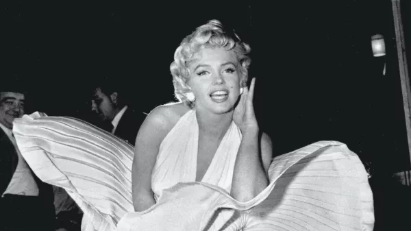Designer William Travilla created The Seven Year Itch's white dress and he dreamed up the pink and gold gowns from Gentlemen Prefer Blondes &ndash; all famous Monroe getups. Although the designer never paid much heed to his creation (once dismissing it as "that silly little dress") it has paid off, and was sold at a 2011 auction for .6m. The auction resulted from Debbie Reynolds' need to sell off assets to avoid bankruptcy. Those assets included her collection of Old Hollywood memorabilia (that she hoped to eventually house in a museum of her own), among which was Monroe's dress &ndash; which Reynolds said she only paid 0 for in 1971 - Anne T Donahue,Image: 580025776, License: Royalty-free, Restrictions:, Model Release: no