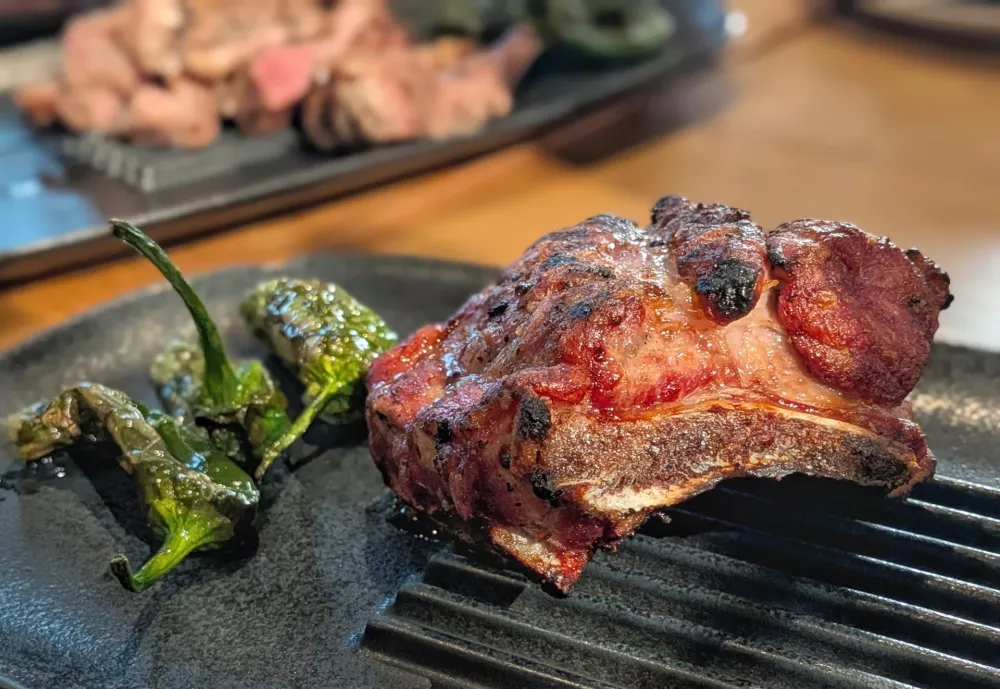 Rebrca iberskega pra&scaron;ička, Evino bar in vinoteka