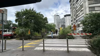 Prenovo so že začeli na območju nadhoda. Foto: &Scaron;pela Ferlin