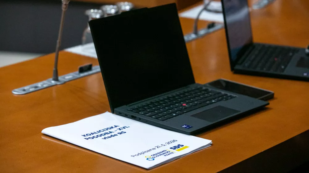 Simbolična fotografija Koalicijska pogodba SDS1.6.2026 - predstavitev kandidata za ministra za izobraževanje, znanost in mladino Boruta Rončevića pred pristojnim odborom DZFoto: Luka Cjuha