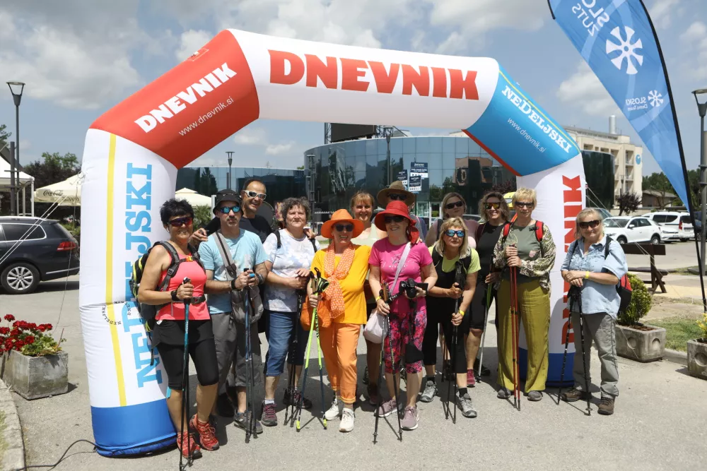 Dan nordijske hoje in druženje z Nedeljskim v Termah Čatež (Foto: Luka Cjuha) / Foto: Luka Cjuha