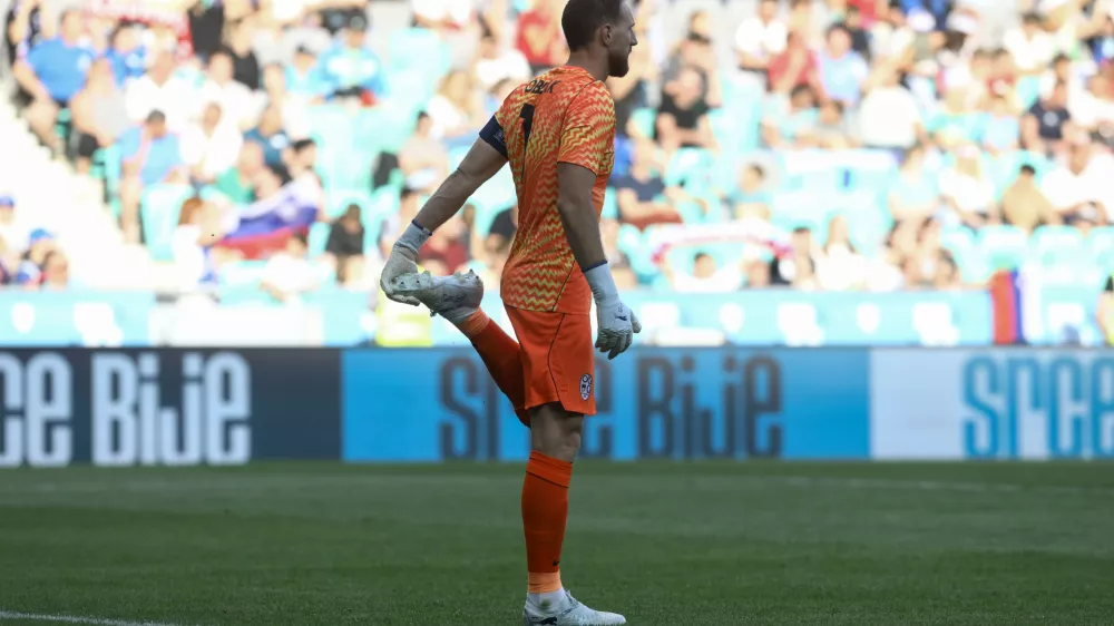 Jan Oblak4.6.2026 - stadion Stožice - prijateljska tekma Slovenija - Ciper - nogomet slovenska reprezentanca Foto: Luka Cjuha