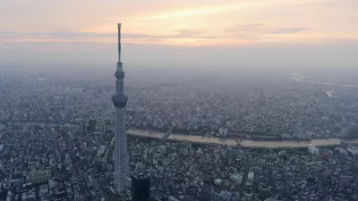 A view of Tokyo Skytree, the world's tallest broadcasting tower at 634 metres (2080 feet), in Tokyo in this photo taken by Kyodo on May 21, 2012. The tower opened to the public on Tuesday, with hundreds of people entering the tower and its large shopping mall. Picture taken May 21, 2012. Mandatory Credit REUTERS/Kyodo (JAPAN - Tags: BUSINESS CONSTRUCTION SOCIETY MEDIA) FOR EDITORIAL USE ONLY. NOT FOR SALE FOR MARKETING OR ADVERTISING CAMPAIGNS. THIS IMAGE HAS BEEN SUPPLIED BY A THIRD PARTY. IT IS DISTRIBUTED, EXACTLY AS RECEIVED BY REUTERS, AS A SERVICE TO CLIENTS. MANDATORY CREDIT. JAPAN OUT. NO COMMERCIAL OR EDITORIAL SALES IN JAPAN. YES