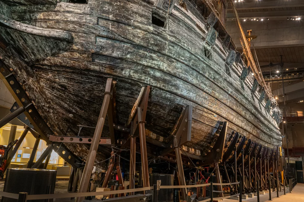 Ladja Vasa, potopljena na &Scaron;vedskem v 17. stoletju / Foto: Anneli Karlssona/vasa Museum/smmtf