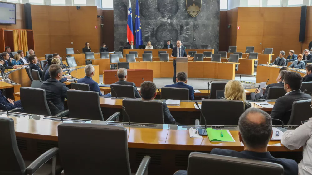 22.5.2026 - državni zbor - izredna seja DZ, na kateri bodo obravnavali predlog za izvolitev prvaka SDS Janeza Jan&scaron;e za predsednika vlade;Foto: Luka Cjuha
