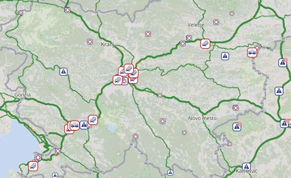 Stanje na cestah 17.40