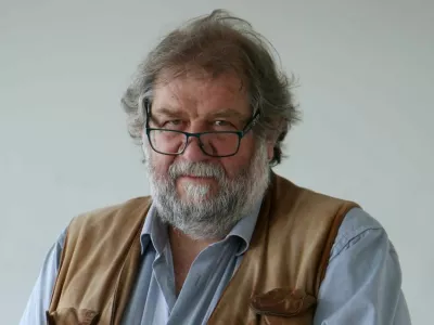 14.06.2017 - Ervin Hladnik Milharčič, kolumnist, novinar / Foto: Tomaž Skale