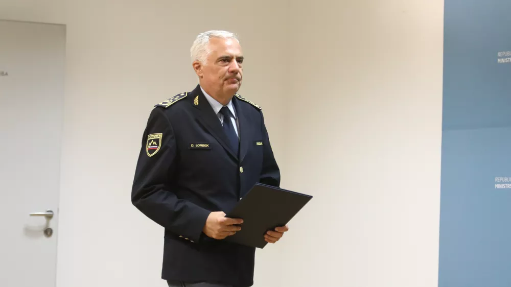 Direktor policije Danijel Lorbek 5.6.2026 - Vr&scaron;ilec dolžnosti generalnega direktorja policije Danijel Lorbek bo danes, 5. junija 2026,Foto: Luka Cjuha