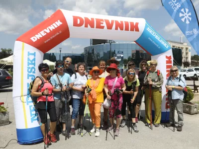 Dan nordijske hoje in druženje z Nedeljskim v Termah Čatež (Foto: Luka Cjuha) / Foto: Luka Cjuha