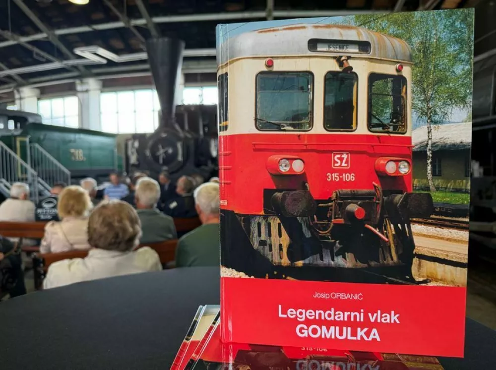Nova knjiga Legendarni vlak gomulka 