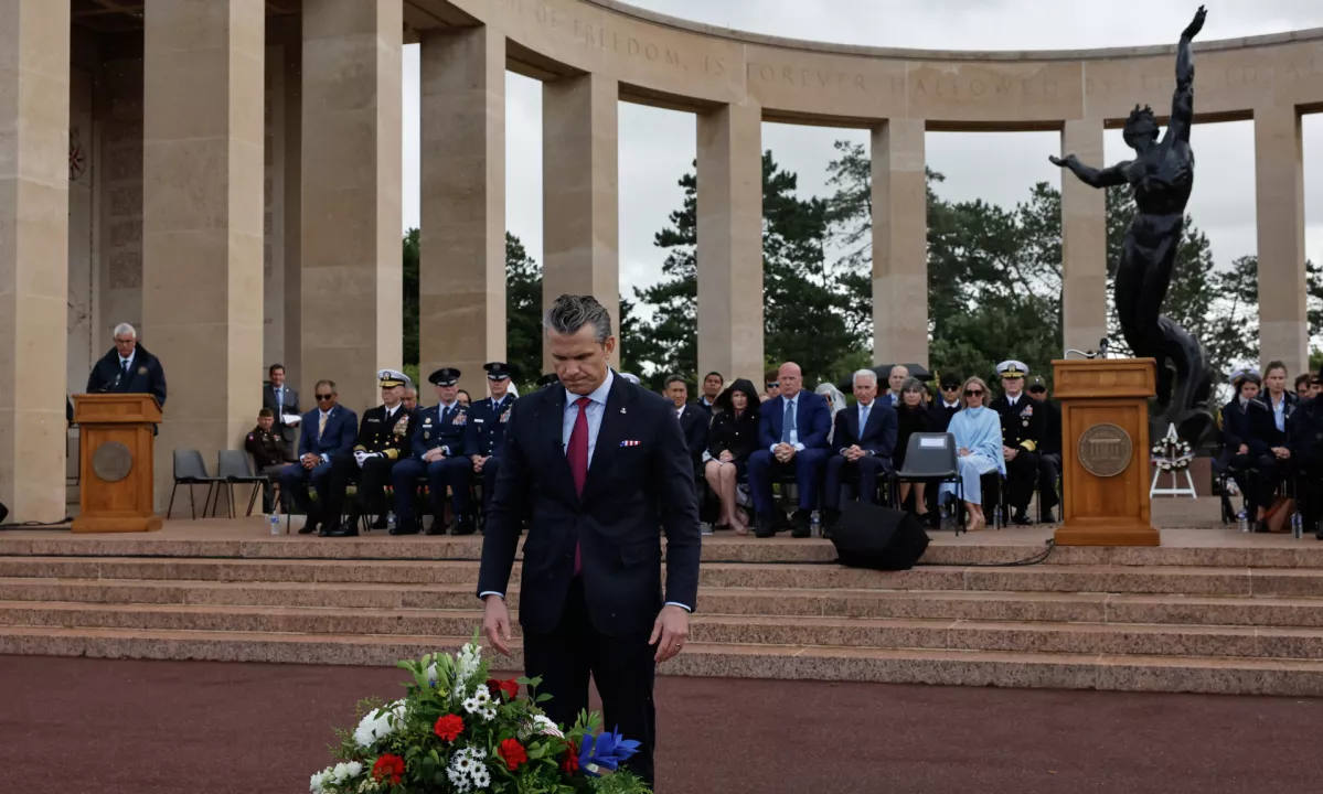 Po Hegsethovih besedah je velik del zahoda po drugi svetovni