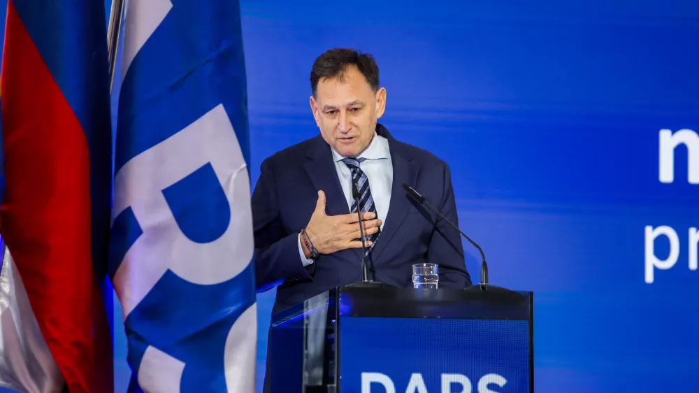 - Andrej Ribič, predsednike uprave DARS,- 18.03.2026. - Slovesnost ob odprtju druge cevi predora Karavanke.//FOTO: Bojan Velikonja