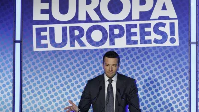 French far-right Rassemblement National RN party's President Jordan Bardella delivers a speech at a lecture at the invitation of Flemish far-right party Vlaams Belang in the Flemish parliament, Thursday 11 June 2026 in Brussels. BELGA PHOTO NICOLAS MAETERLINCK. No Use Belgium.
