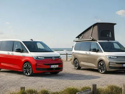 Volkswagen multivan in california