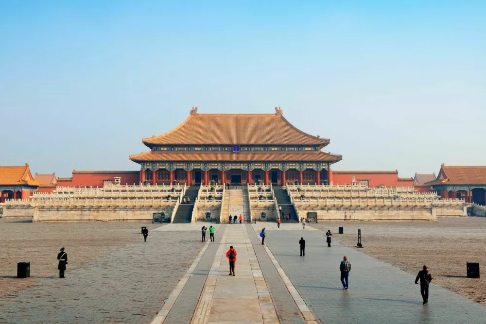 Historical architecture in Forbidden City in Beijing, China. / Foto: Rabbit75_ist