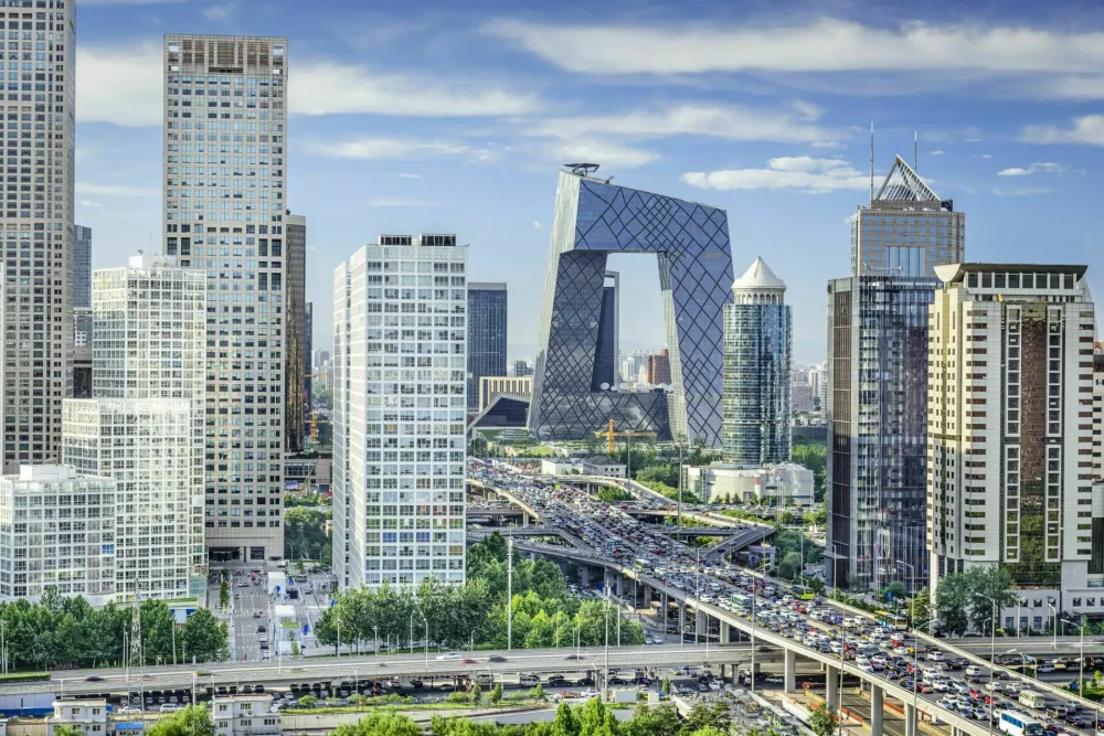 Beijing, China Financial District Skyline. / Foto: Seanpavonephoto
