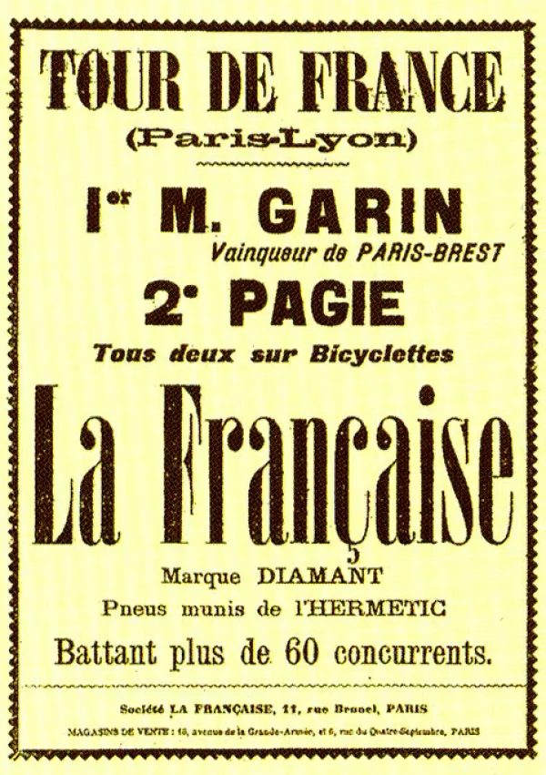 Publiciteta po prvi etapi Tour de France / Foto: Wikipedija