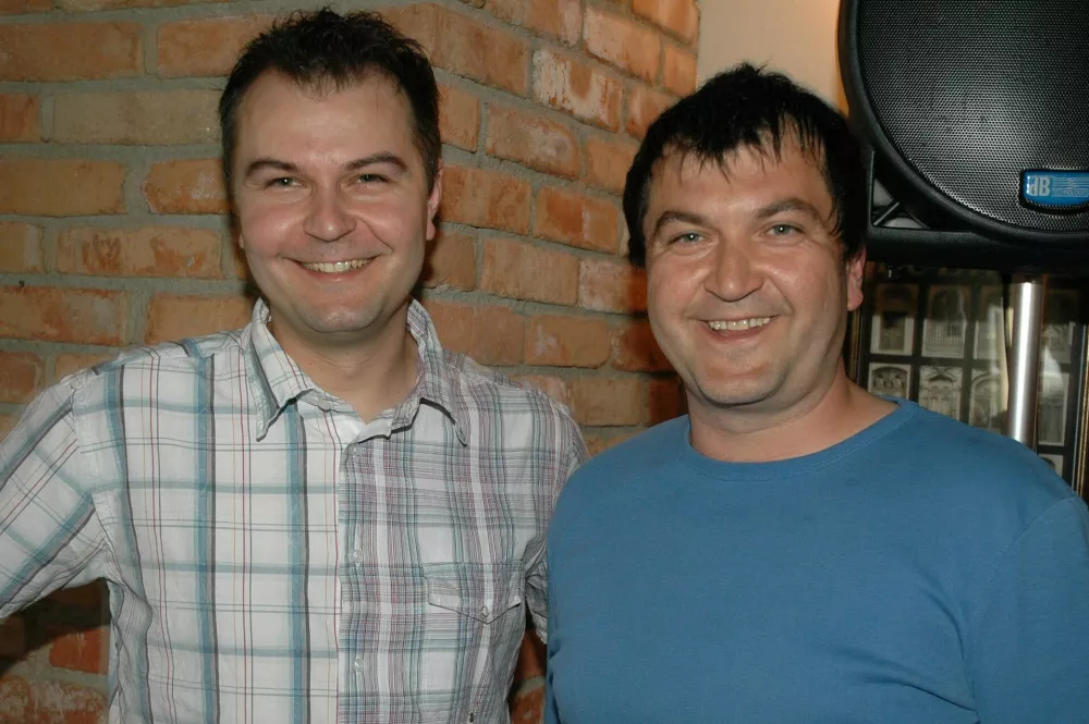 brata dejan in goran obrez / Foto: Alenka žavbi