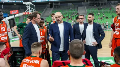 - Zvezdan Mitrović, trener Olimpije,- 30.05.2026.- 2. tekma finala državnega prvenstva v ko&scaron;arki Cedevita Olimpija - Krka.//FOTO: Bojan Velikonja