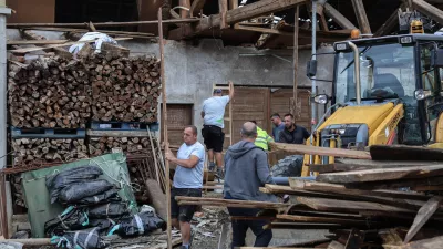 - 11.06.2026 - neurje in močan veter je povzročil ogromno gmotne škode v Komendi in Klancu pri Komendi//FOTO: Jaka Gasar