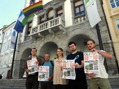 12.06.2026 -tiskovna konferenca CILJ, začetek referendumske kampanjeFoto: Tomaž Skale