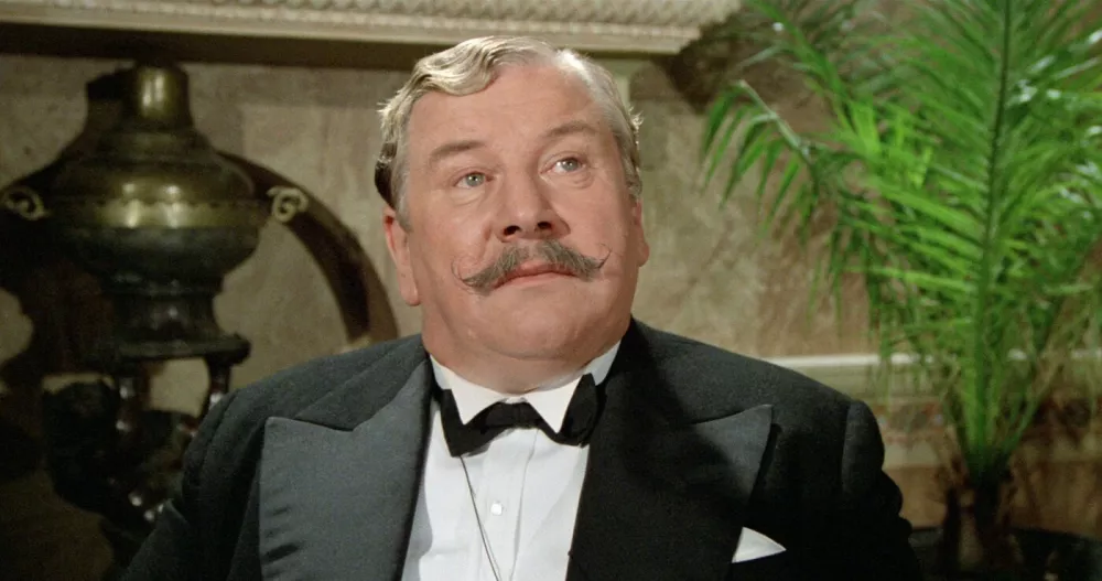 MORT SUR LE NILDEATH ON THE NILE1978de John GuillerminPeter Ustinov.d'apres le roman de Agatha Christiebased on the novel by Agatha Christie 1930's; hercule poirot,Image: 698709224, License: Rights-managed, Restrictions: Restricted to editorial use related to the film or the individuals involved (producers, directors, authors, actors, etc.)The rights of publicity of any person depicted in the photos are not grantedMandatory credit of the film company and photographer, Model Release: no 