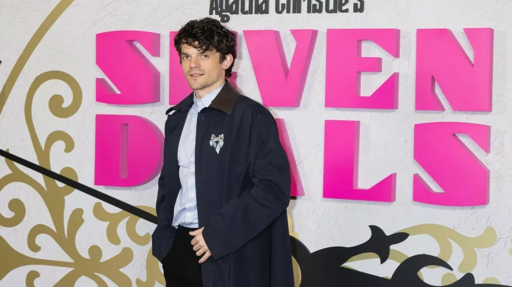London, UNITED KINGDOM Edward Bluemel attends the UK premiere of Agatha Christie's Seven Dials on January 13, 2026, at the Mayfair Hotel.BACKGRID UK 13 JANUARY 2026,Image: 1065871473, License: Rights-managed, Restrictions:, Model Release: no, Pictured: Edward Bluemel 