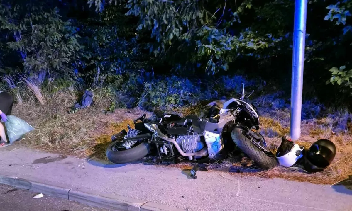 Po trčenju pri predoru Panovec motorist umrl na kraju nesreče