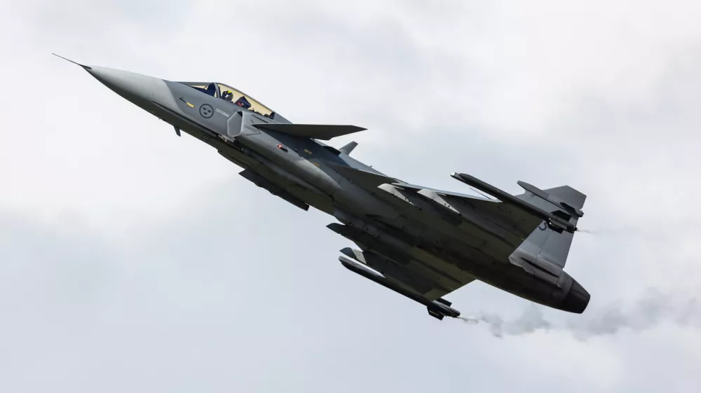 &Scaron;vedski&nbsp;SAAB JAS 39 Gripen Foto: iStock