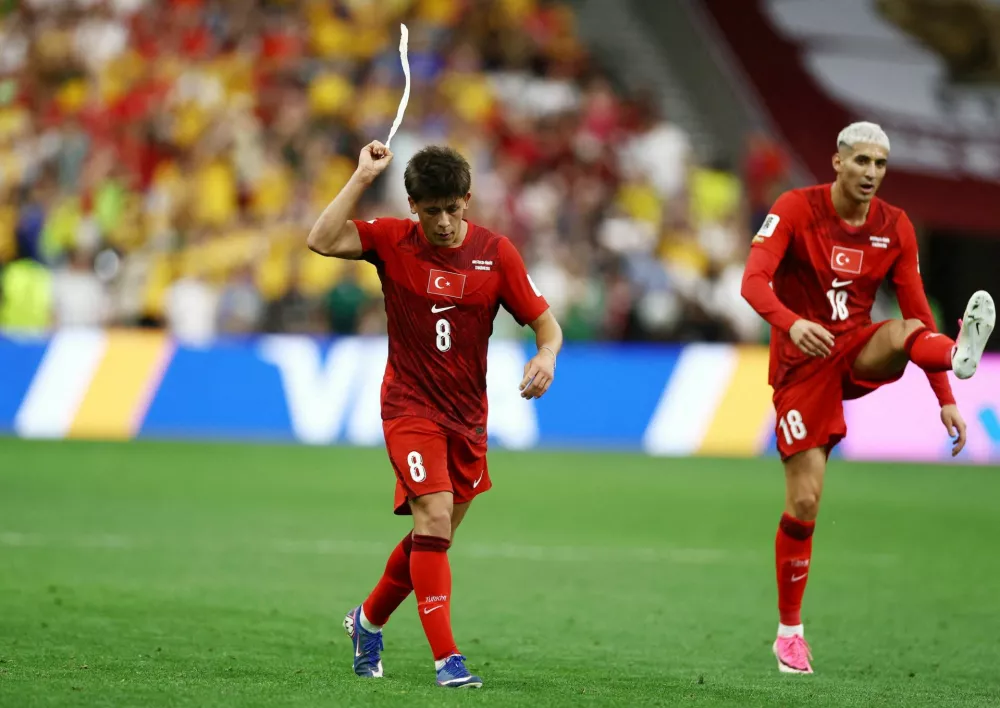 Soccer Football - FIFA World Cup 2026 - Group D - Australia v Turkey - BC Place, Vancouver, Canada - June 13, 2026 Turkey's Arda Guler reacts after the match REUTERS/Lee Smith   TPX IMAGES OF THE DAY