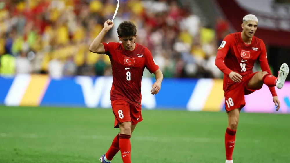 Soccer Football - FIFA World Cup 2026 - Group D - Australia v Turkey - BC Place, Vancouver, Canada - June 13, 2026 Turkey's Arda Guler reacts after the match REUTERS/Lee Smith   TPX IMAGES OF THE DAY