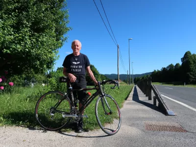 Maraton Franja, Konrad Merlak, kolesarjenje