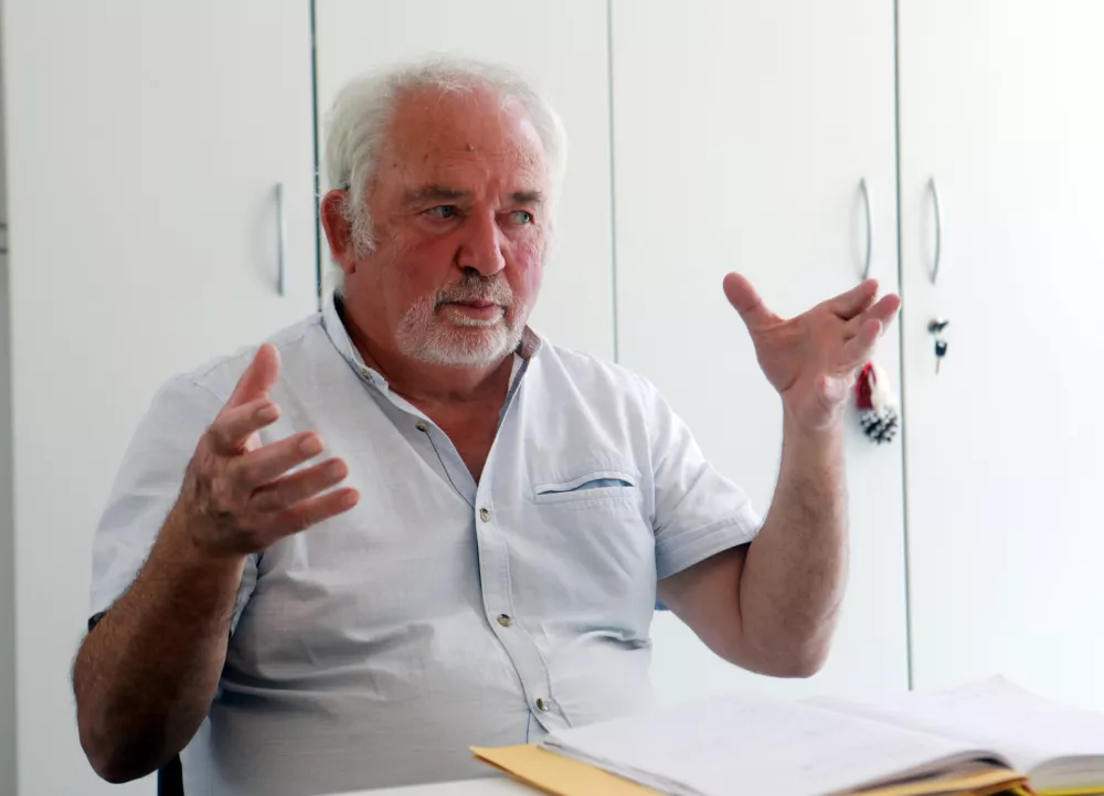 23. 07. 2025 - Marjan Su&scaron;elj, zastopnik pacijentovih pravicFoto: Tomaž Skale  / Foto: 