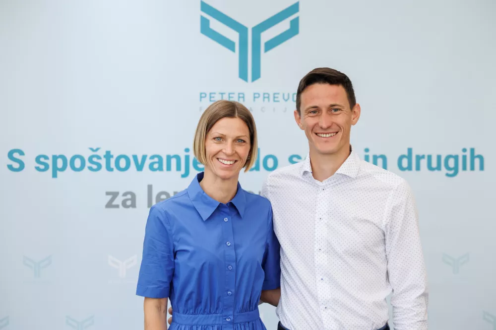 Ljubljana, Ljubljanski grad.Predstavitev Fundacije Peter Prevc in njenega poslanstva.