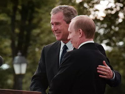 George Bush Vladimir Putin, 