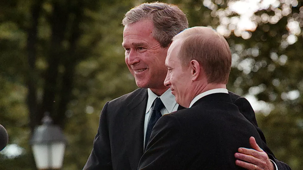 George Bush Vladimir Putin, 