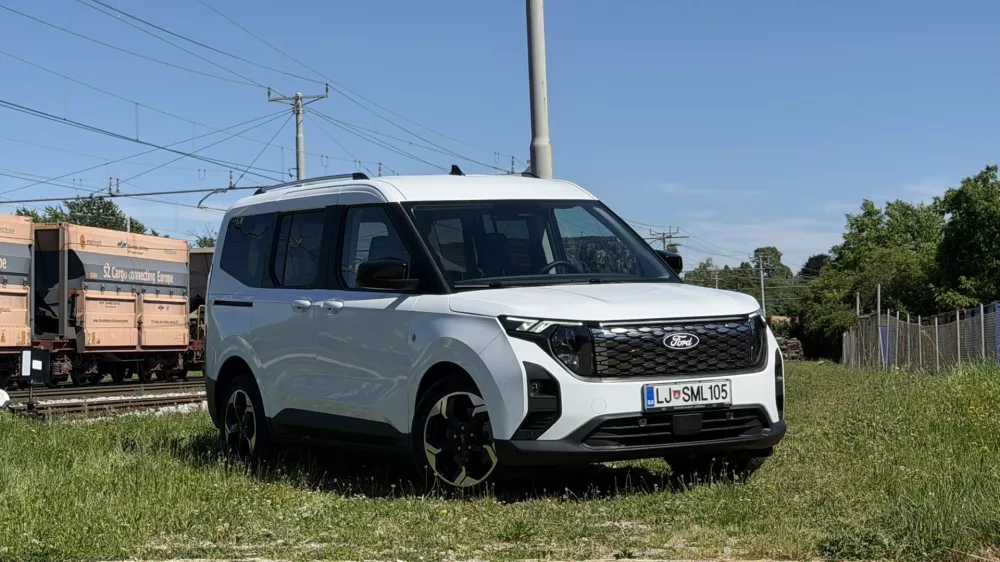 Ford e-tourneo courier / Foto: Matjaž Terzič