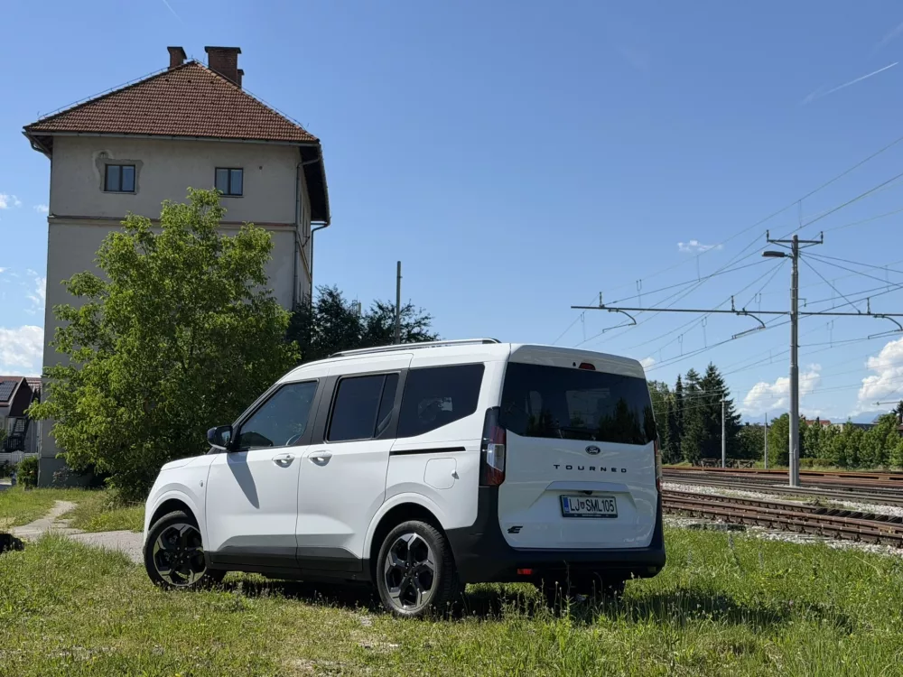 Ford e-tourneo courier / Foto: Matjaž Terzič