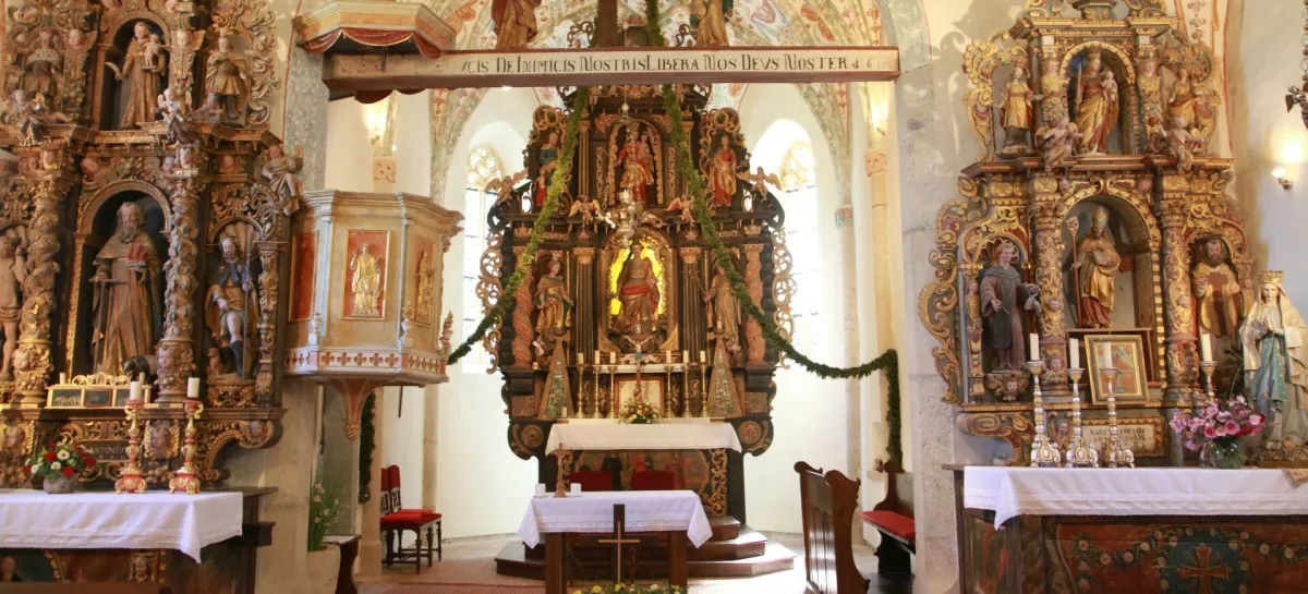 Notranjost cerkve sv. Marjete / Foto: Lidija Peterlin 