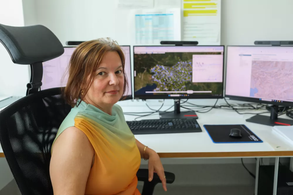 - 06.08.2026. Florjana Ulaga hidrologinja, ARSO.//FOTO: Bojan Velikonja / Foto: Bojan Velikonja