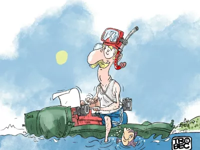 ilustracija Jože Trobec / Foto: Jože Trobec