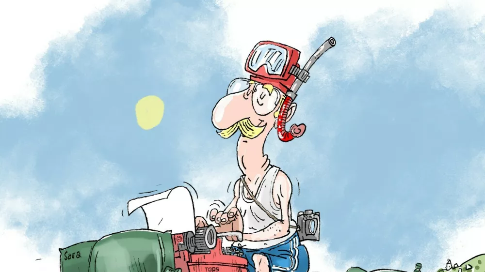 ilustracija Jože Trobec / Foto: Jože Trobec