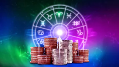Horoscope with zodiac signs and money coins like astrology and money and astrology and wealth concept, Financial horoscope concept. / Foto: Rawintanpin Getty Images